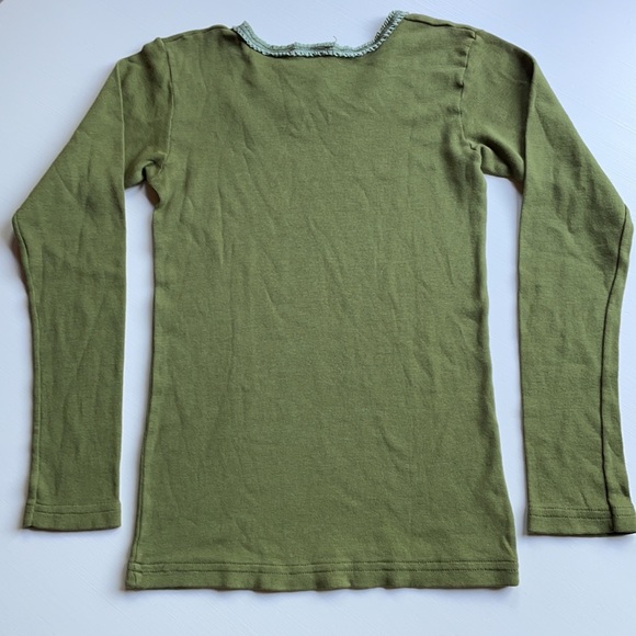 Cotton Caboodle | 2 Green Long Sleeve Tops | 6 - Picture 5 of 12